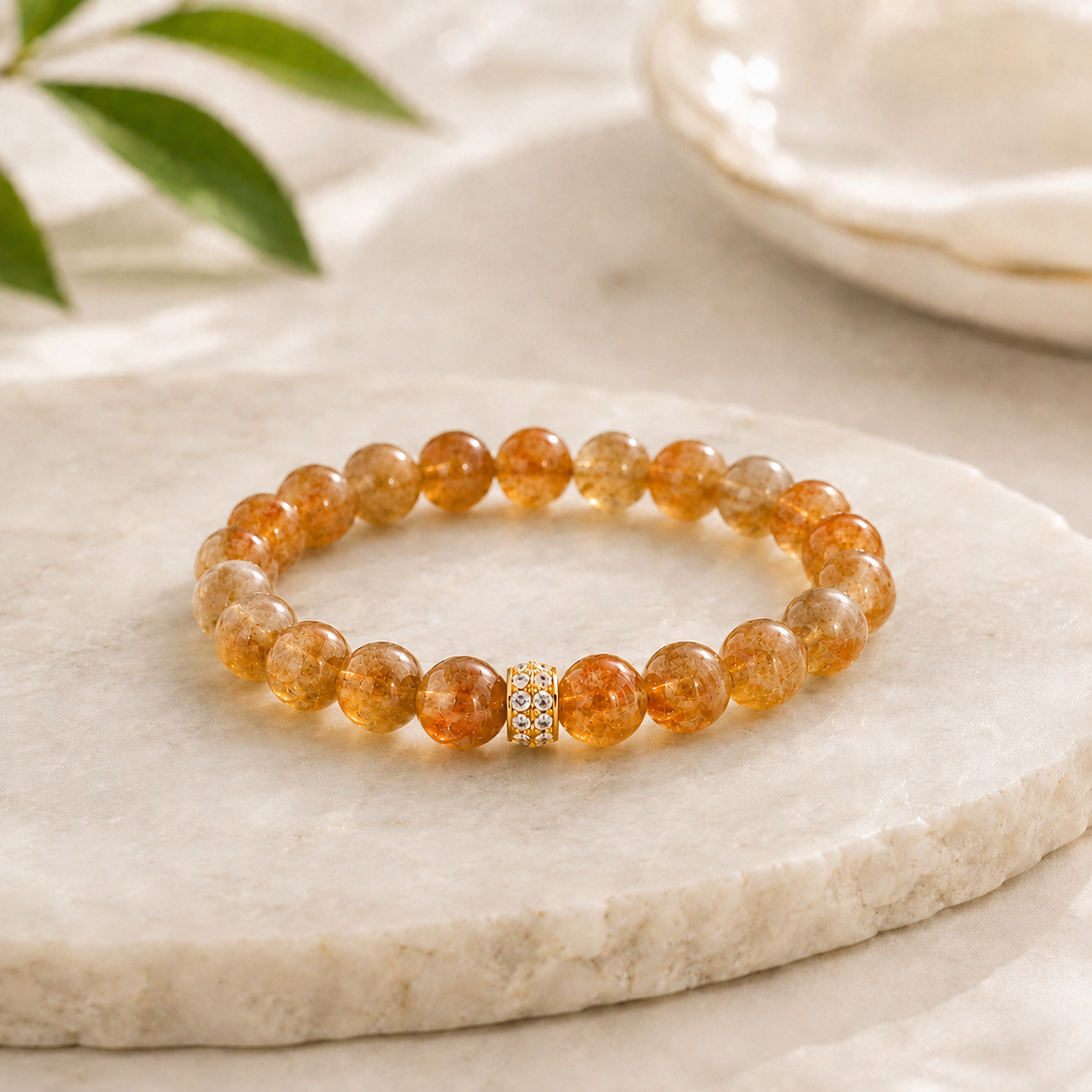 Citrine Gemstone Bracelet