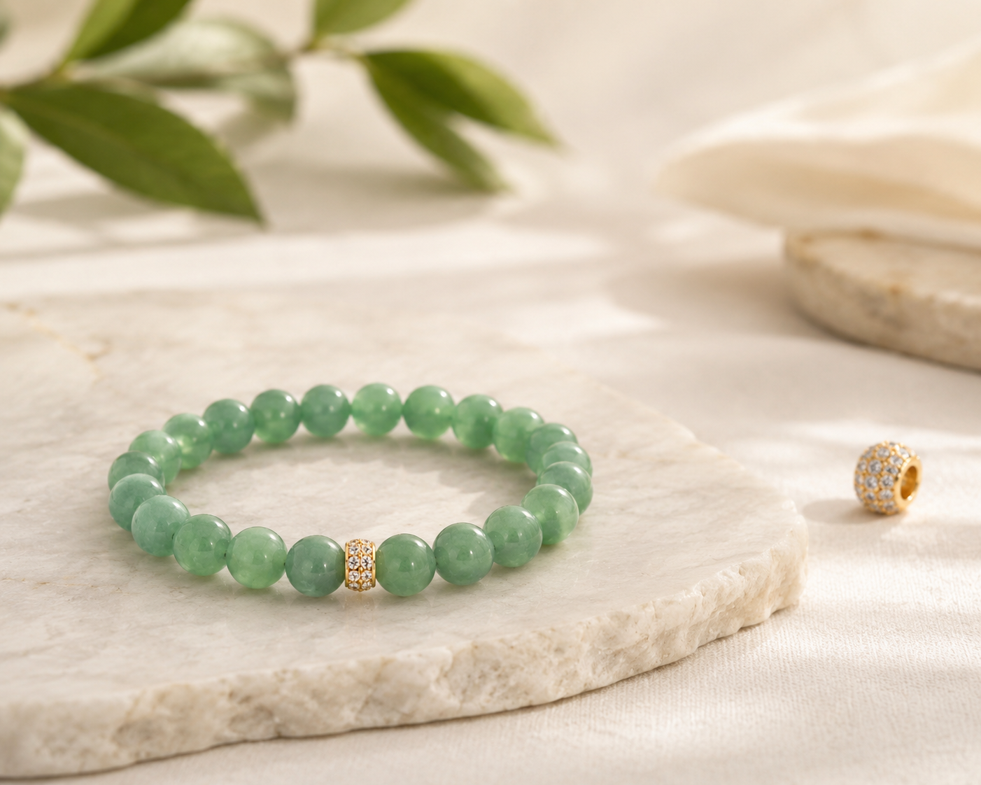 Green Aventurine Gemstone Bracelet