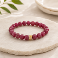 Ruby Gemstone Bracelet